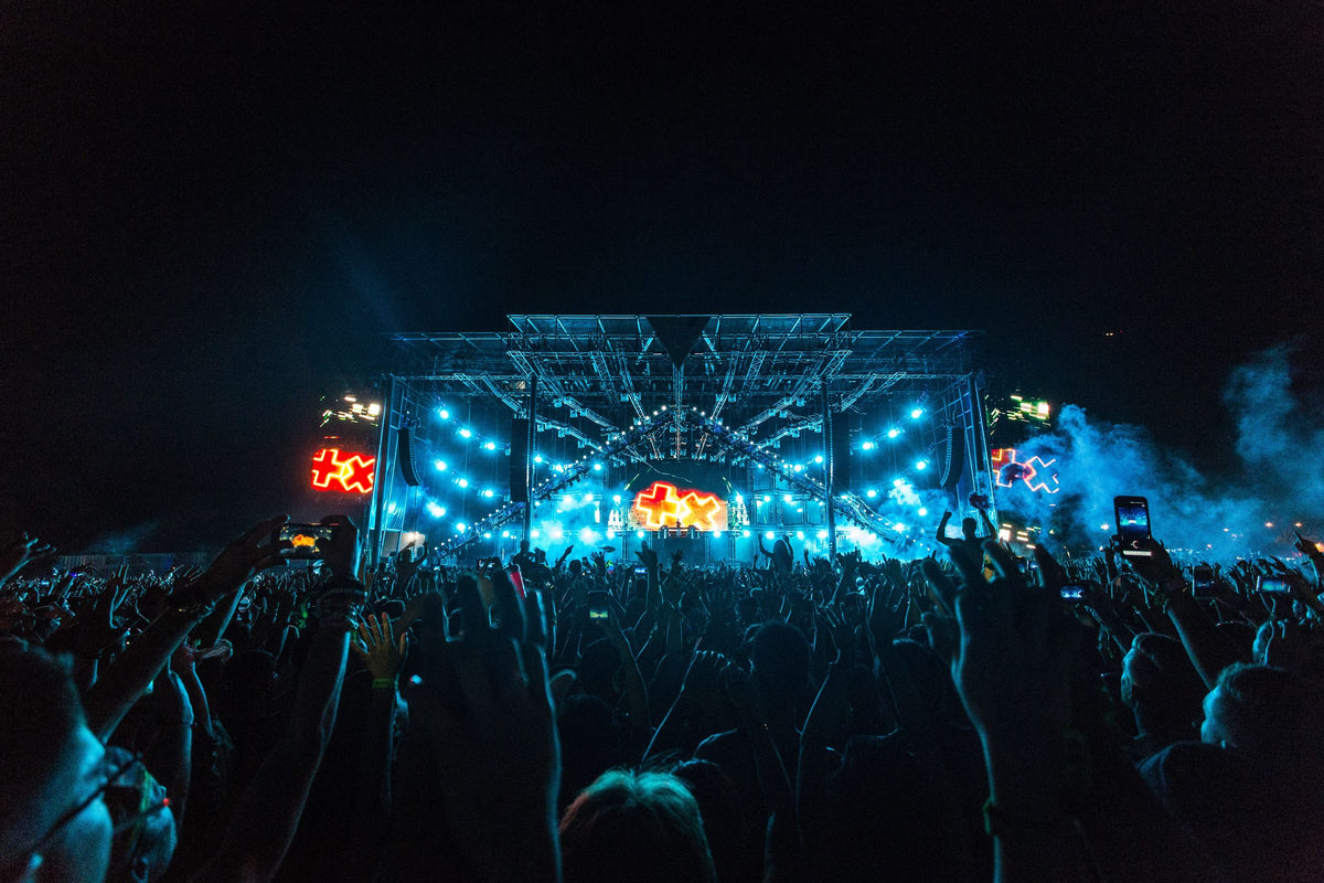 Event impression: festival stage with LED walls